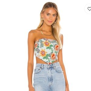 Superdown Sophia Bandana Top